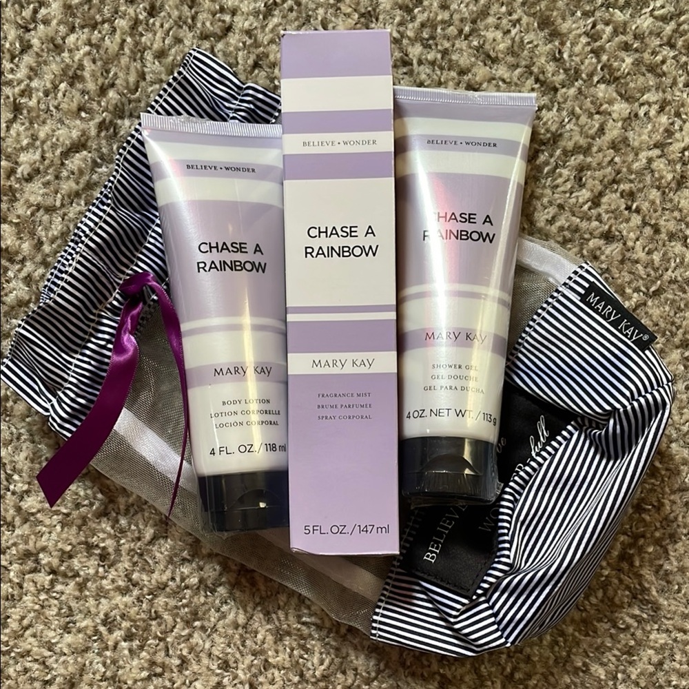 Mary Kay Believe + Wonder Chase A Rainbow Bath & Body Care Set